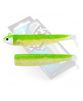 FIIISH BLACK MINNOW COMBO SEARCH 90MM 8 #ZESTE DE CITRON