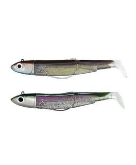FIIISH BLACK MINNOW DOUBLE COMBO OFFSHORE 140mm 40G #SEXY BROWN/GREN MORNING