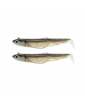 FIIISH BLACK MINNOW DOUBLE COMBO OFFSHORE 120mm 25g #MACCHIATO