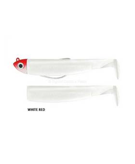 FIIISH BLACK MINNOW COMBO SHORE 90MM 5G #WHITE/RED