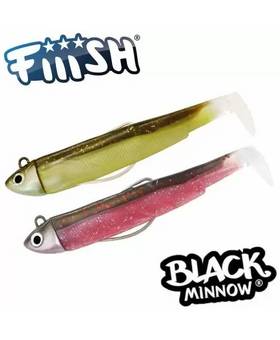 FIIISH BLACK MINNOW 2X COMBO SEARCH 8G 90MM #SPARKLING BROWN & PINK