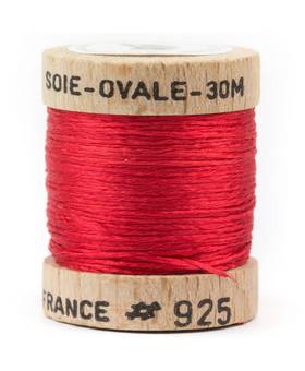 54 DEAN STREET OVAL PURE SILK FLOSS Red