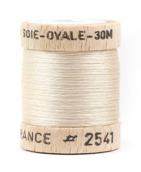 54 DEAN STREET OVAL PURE SILK FLOSS Cream