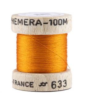 54 DEAN STREET EPHEMERA PURE SILK THREAD 100m Burnt Orange