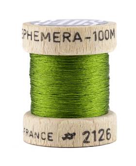 54 DEAN STREET EPHEMERA PURE SILK THREAD 100m Green