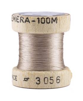 54 DEAN STREET EPHEMERA PURE SILK THREAD 100m Ash Grey