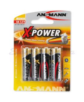 ANSMANN X-POWER 1,5V #AA 4pcs