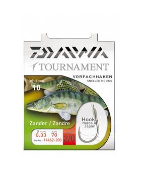 DAIWA TOURNAMENT ZANDER HOOK 70cm 10pcs