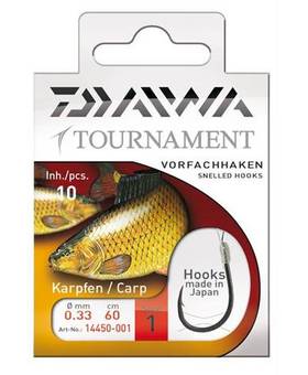 DAIWA TOURNAMENT CARP HOOK 60cm 10pcs