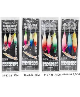 SEIKA SOFT LEADER SQUID TRANS. 7.5cm 34.37.38