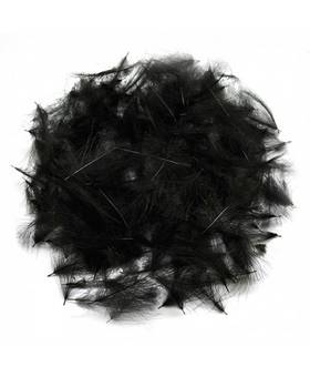 KNAPEK CDC FEATHERS BLACK 0.5g