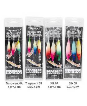 SEIKA SOFT LEADER SQUID TRANS. 9cm 42.48.54