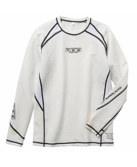 RBB COOLING UV GUARD LONG SLEEVE SHIRT WHITE