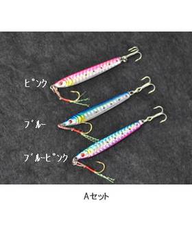 DRAGON SHORE GO 3pc METAL SHORE JIG SET 12g