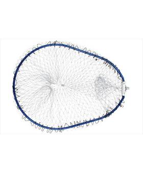 BELMONT OVAL ALUMINIUM FRAME NET L-600 50x65cm BLUE