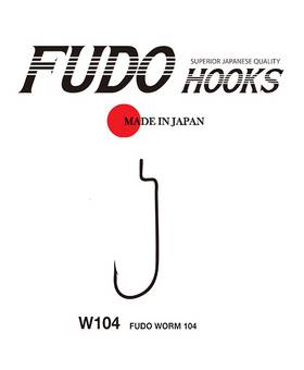 FUDO HOOKS WORM HOOK W104