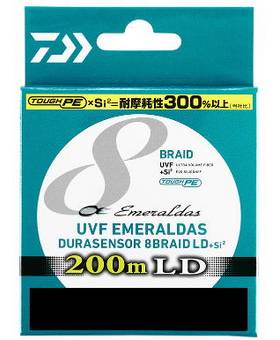 DAIWA UVF EMERALDAS DURASENSOR 8BRAID LD +SI2 200m