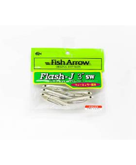 FISH ARROW FLASH-J 3IN SW #100SHIRASU/SILVER