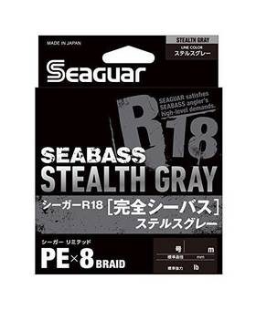 SEAGUAR R18 KANZEN SEABASS 150m stealth gray