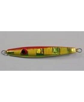 LAMBLE BAIT HAOLI CUT METAL 100g #RED GOLD ZEBRA GLOW