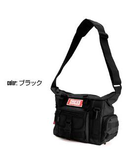 DRESS MESSENGER BAG #BLACK