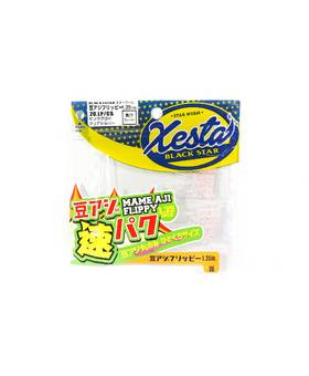 XESTA BLACK STAR WORM AJI FLIPPY 1.35IN #20LP/CS