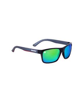 SNOWBEE SPECTRE SUNGLASSES #BLACK/GREY CHECK LENS YELLOW-GREEN