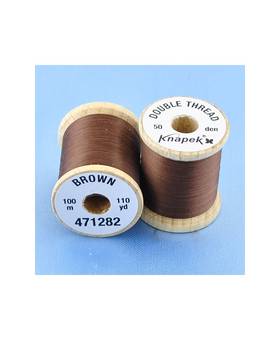 KNAPEK DOUBLE THREAD BROWN