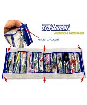 PROHUNTER ROLL LURE BAG FOR POPPERS & STICKBAITS 12 COMPARTMENT