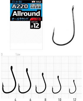 COBRA HOOKS PRO ALLROUND A220 10PCS