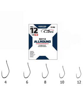 COBRA HOOKS ALLROUND CA112 10PCS