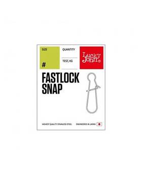 LUCKY JOHN FASTLOCK SNAP #000 4kg 10psc