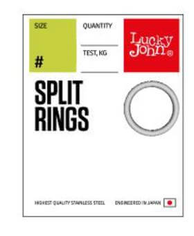 LUCKY JOHN SPLIT RINGS 10pcs