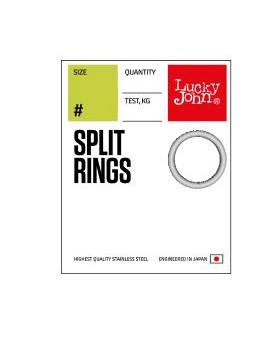 LUCKY JOHN SPLIT RINGS 10pcs