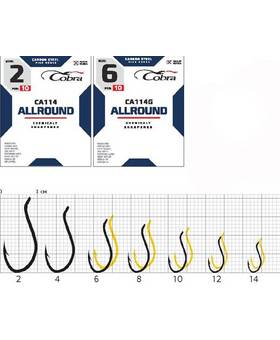 COBRA HOOKS ALLROUND CA114 10PCS