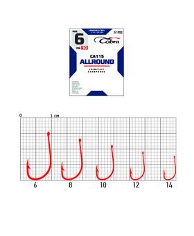 COBRA CAPITAL ALLROUND RED C115 10PCS