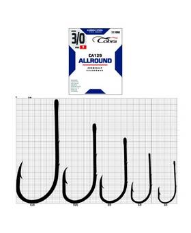 COBRA ALLROUND BAITHOLDER CA129 #2 10PCS