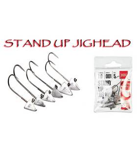 LUCKY JOHN STAND UP JIG HEAD 7G #1 5PCS