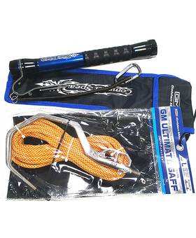 GOLDEN MEAN CARBON COMPACT SPEAR 1.95m + GAFF SET #L