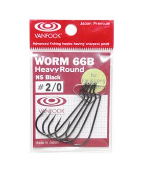 VANFOOK WORM HOOK 66B HEAVY ROUND