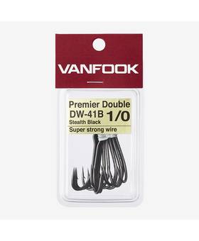 VANFOOK DW-41B PREMIER DOUBLE HOOK STEALTH BLACK