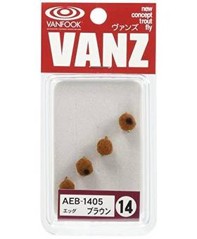 VANFOOK EGG FLY AEB-1402 BROWN #14