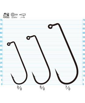 OWNER TOURNAMENT SUPER NEEDLE POINT JIG-29 HOOK