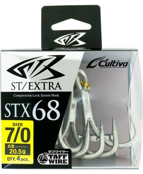 OWNER TAFF WIRE STX68 TRIPLE EXTRA TREBLE HOOK