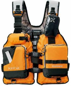 SHIMANO VF-278R FLOATING VEST ORANGE