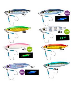 SHIMANO OCEA FLAT LIGHT JIG RIGGED 80g