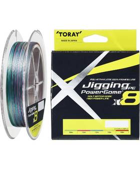 TORAY JIGGING POWER GAME X8 MULTICOLOUR 300m