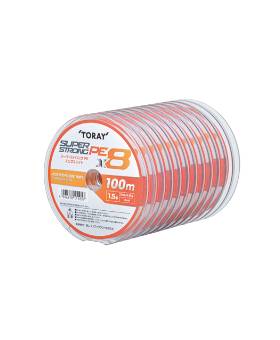 TORAY SUPER STRONG PE X8 100m CONNECTED SPOOLS