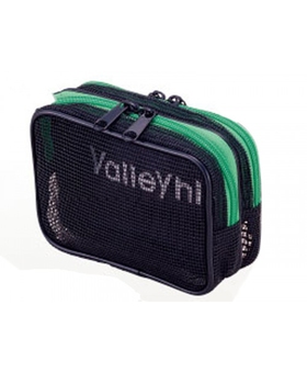 VALLEYHILL MESH POUCH L #GREEN