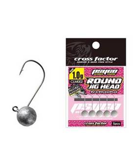 CROSS FACTOR PSYCO ROUND JIG HEAD CLM002 #1.5g